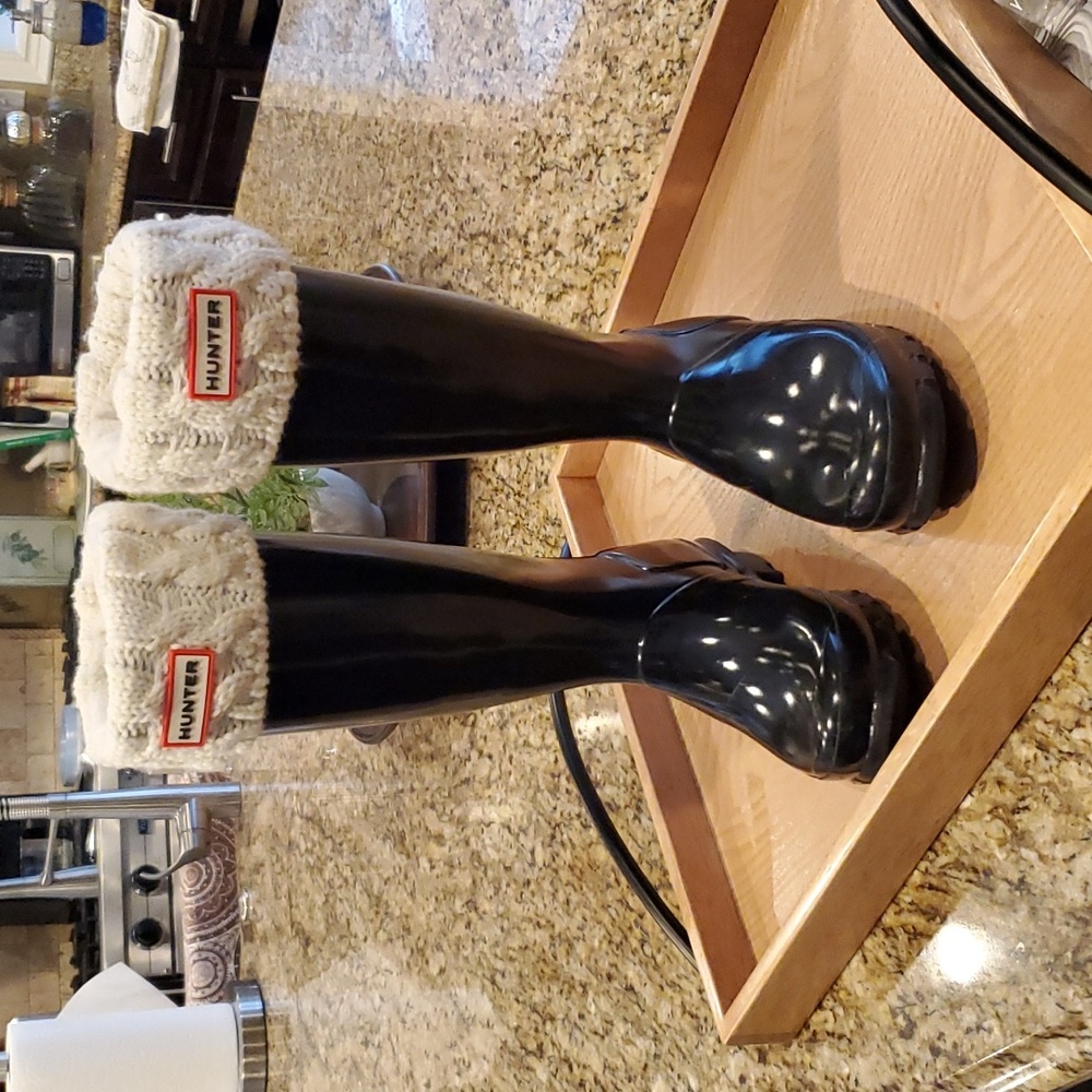 Hunter rain boots
